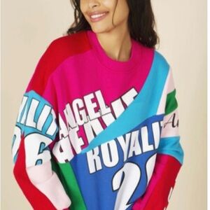 Colorful Graphic Sweatshirt